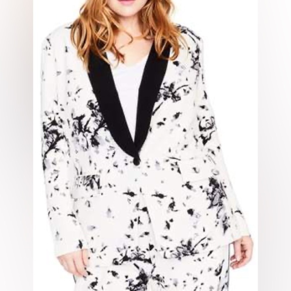 [4]Rachel Roy Sailor Floral Blazer- NWOT